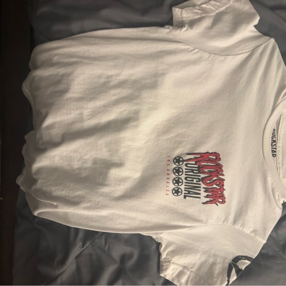 Rockstar Original White Graphic T-Shirt